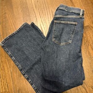 Agolde Blue Straight Jeans Classic Style